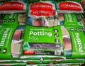 Hortico organic based potting mix ideal for a wide variety of indoor and outdoor plants. Royalty Free Stock Photo